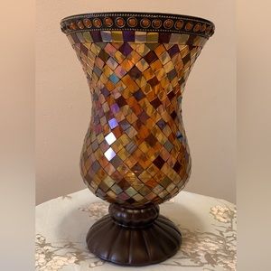 Partylite Global Fusion Hurricane Vase